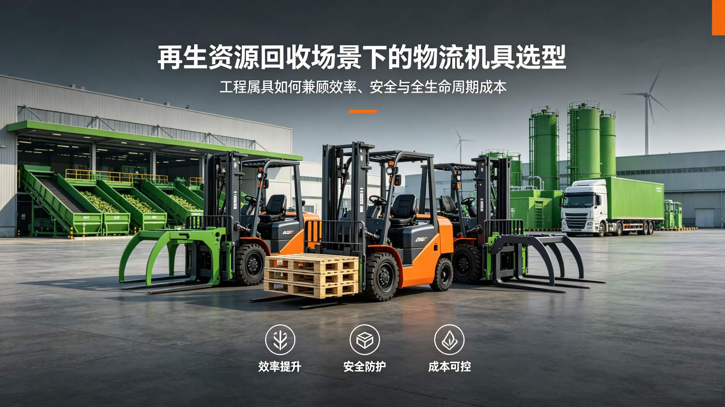 再生资源回收场景下的物流机具选型：工程属具如何兼顾效率、安全与全生命周期成本