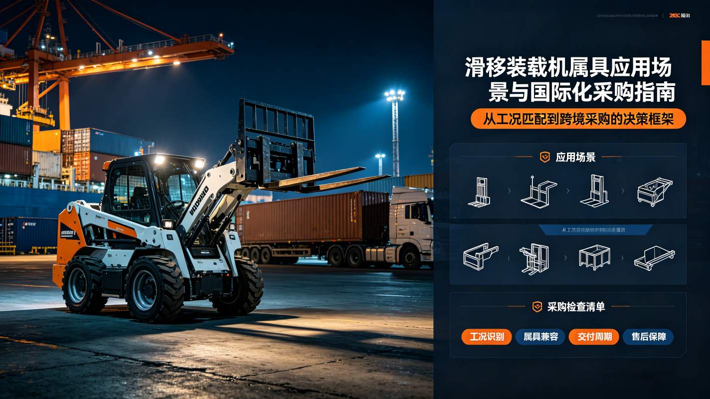 滑移装载机属具应用场景与国际化采购指南